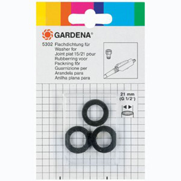 Gardena rubberingen 3st 2