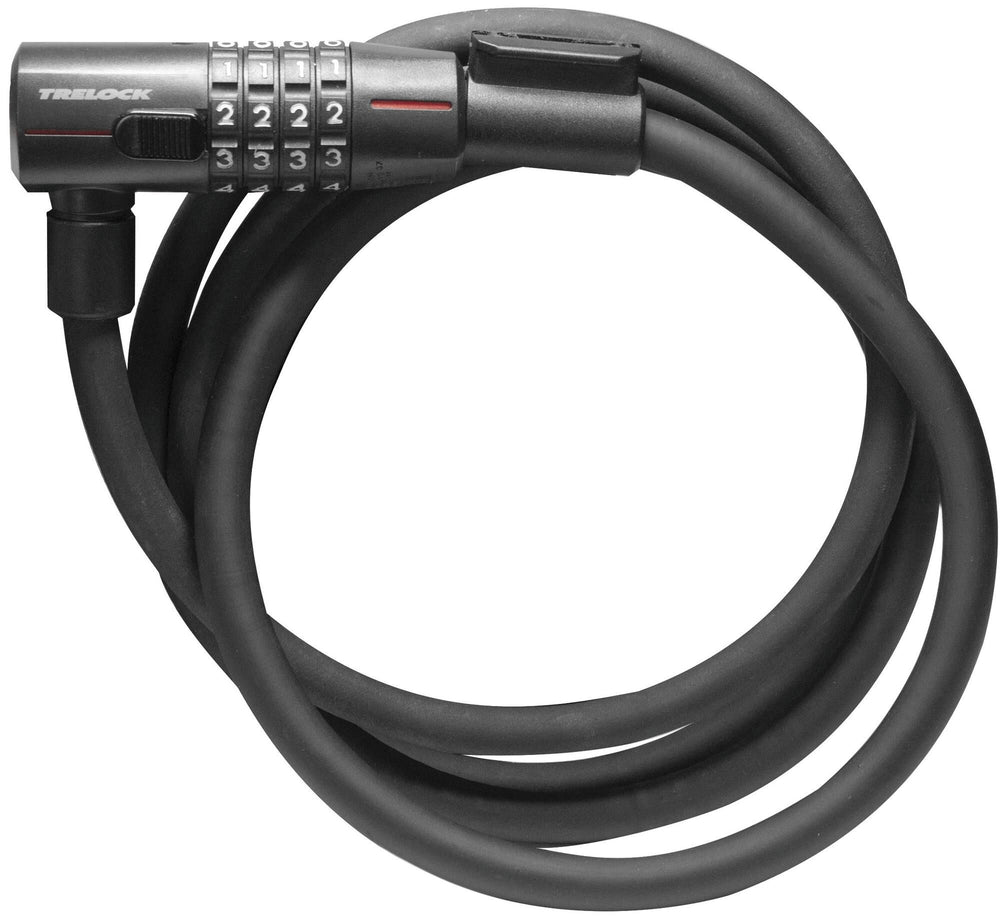 Trelock KS312 Kabellåskode 110 12mm svart