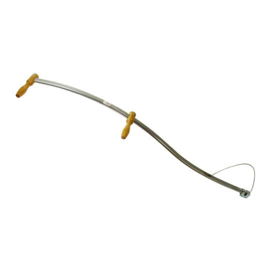 Zeisboom ijzer verzinkt gebogen 150cm