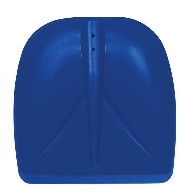 Mm eurotool sneeuw voerschep mm middel kunststof blauw los