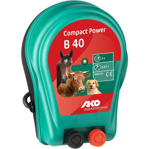 Ako compact power b 40 battery device 2x 15v