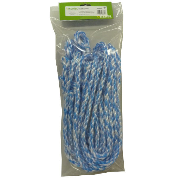 Koetouwen nylon blauwwit 200cm 12mm 5 stuks