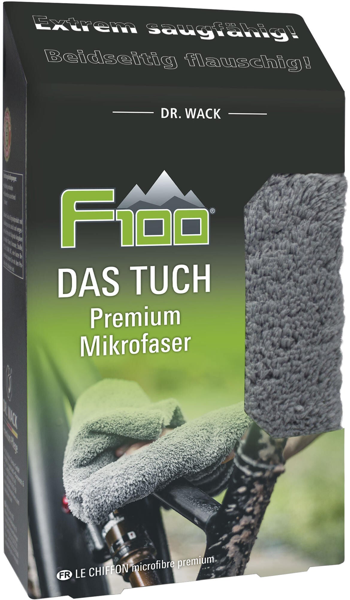 Dr. wack f100 microfiber cloth das tuch - premium microfiber cloth dr.wack das tuch