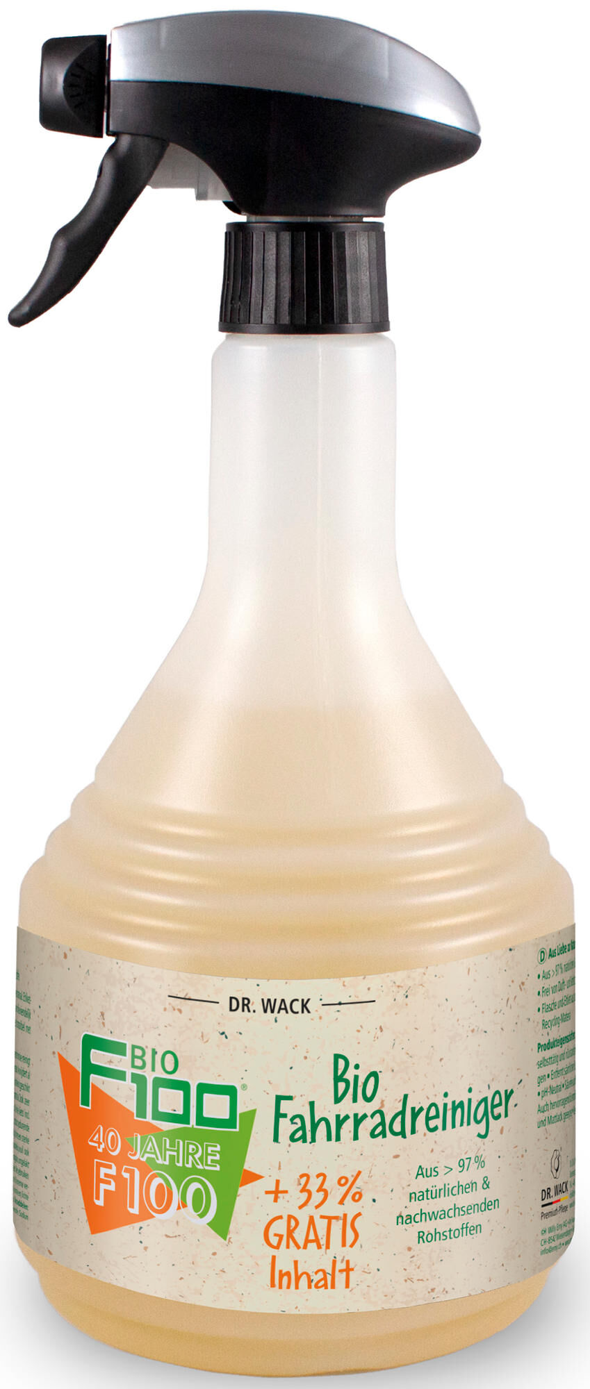 Dr. wack f100 bio bicycle cleaner bike cleaner dr.wack 1l