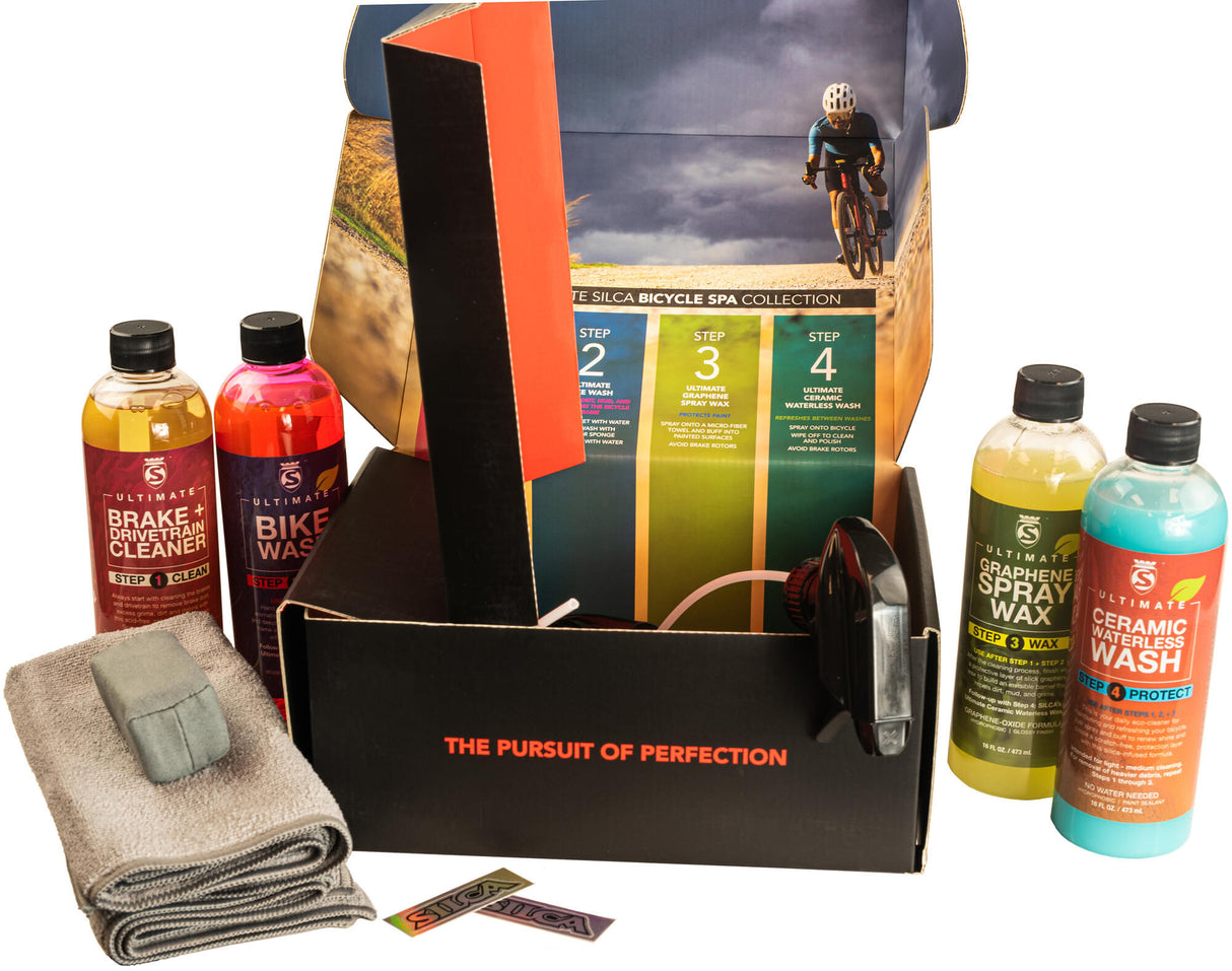 Silca bicycle cleaner bike care box set bike care box set spa kit