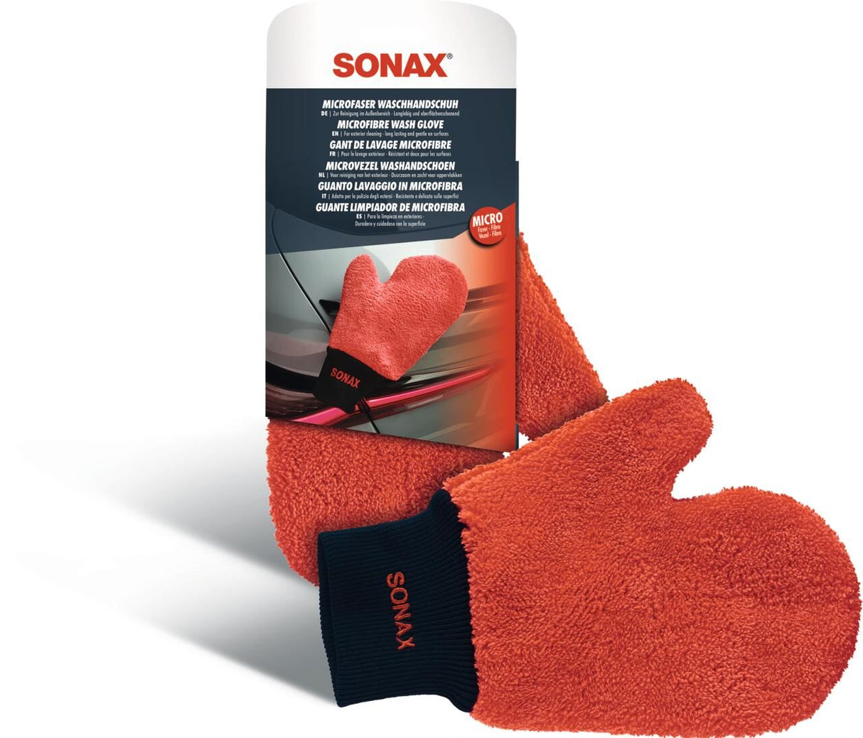 Sonax mikrofiber vaskehandske