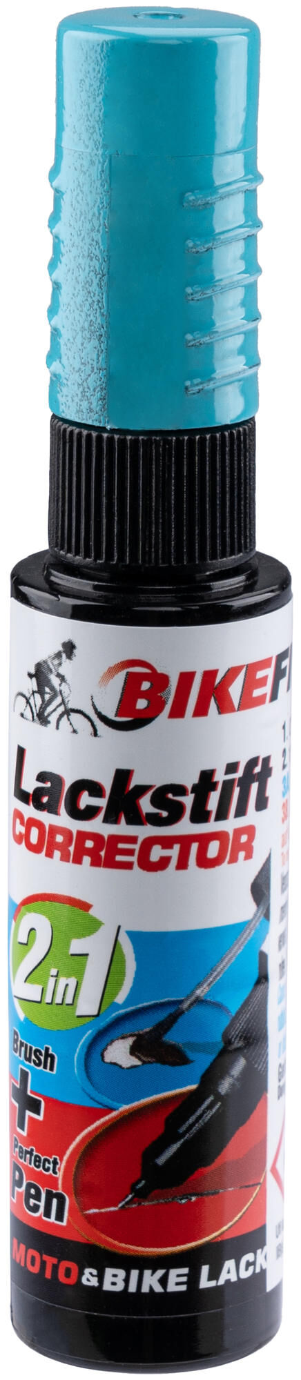 Fasi lacquer for local repair touch-up stick beetle blue