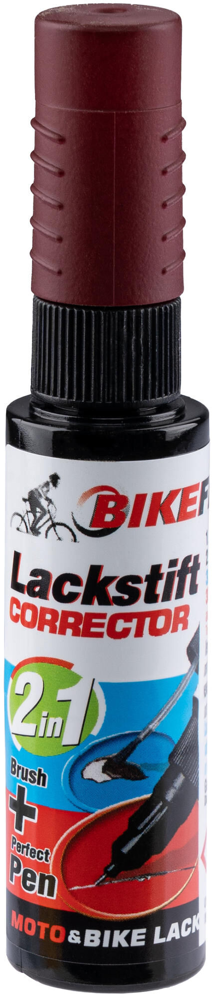 Fasi lak for local repair touch-up stick wine red matt