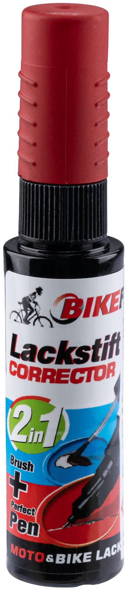 Fasi lak voor plek herstel touch-up stick satin red matt byb p10