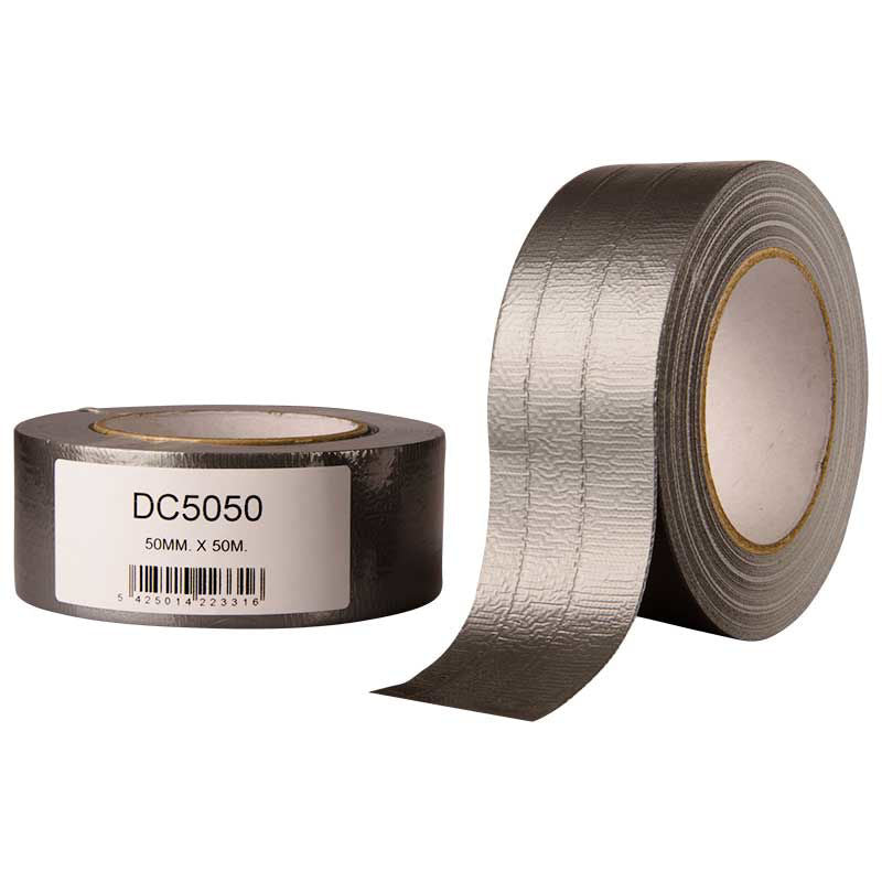 Hpx duct tape 50meter grijs 50mm