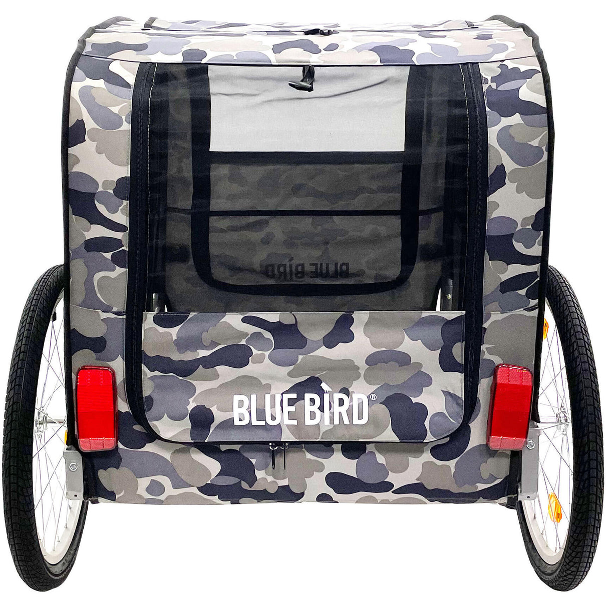 Blue bird fiets-hondenkar dog trailer 20 camouflage