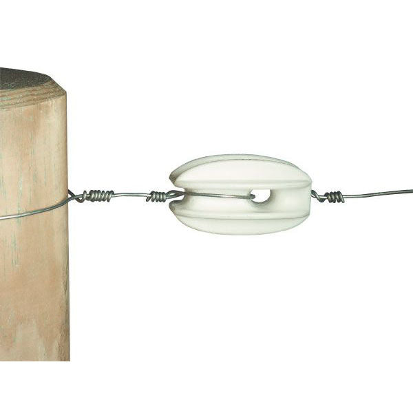 Ako hjørneisolator s polyamid hvit v ståltrådpose 10 stk