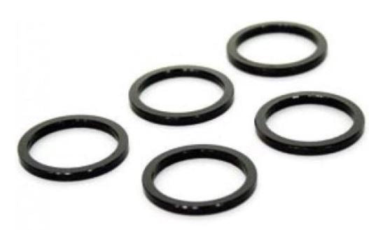 Espaciador de arandela de dirección Hulzebos 1-1 8 3mm