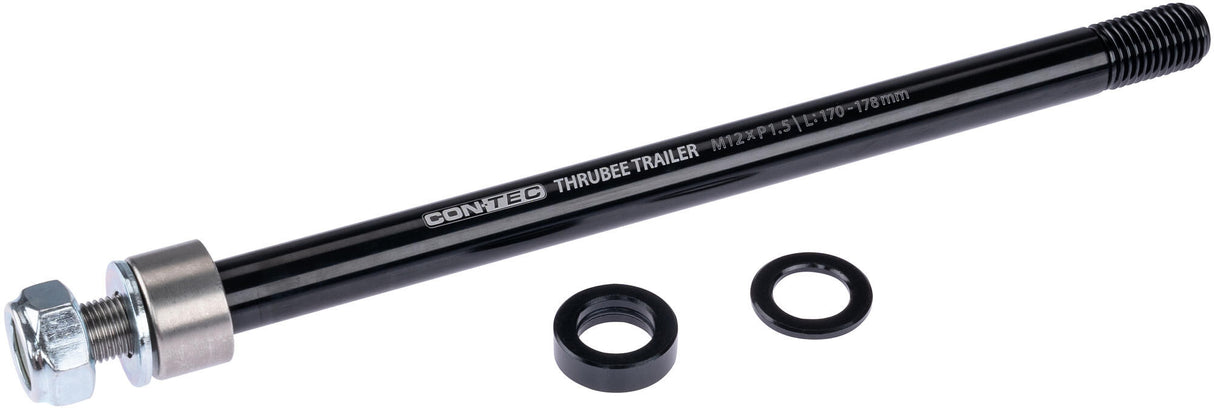 Contec axle adapter thrubee trailer ct axle adapter thrubee trailer m12x1.5 170-178mm