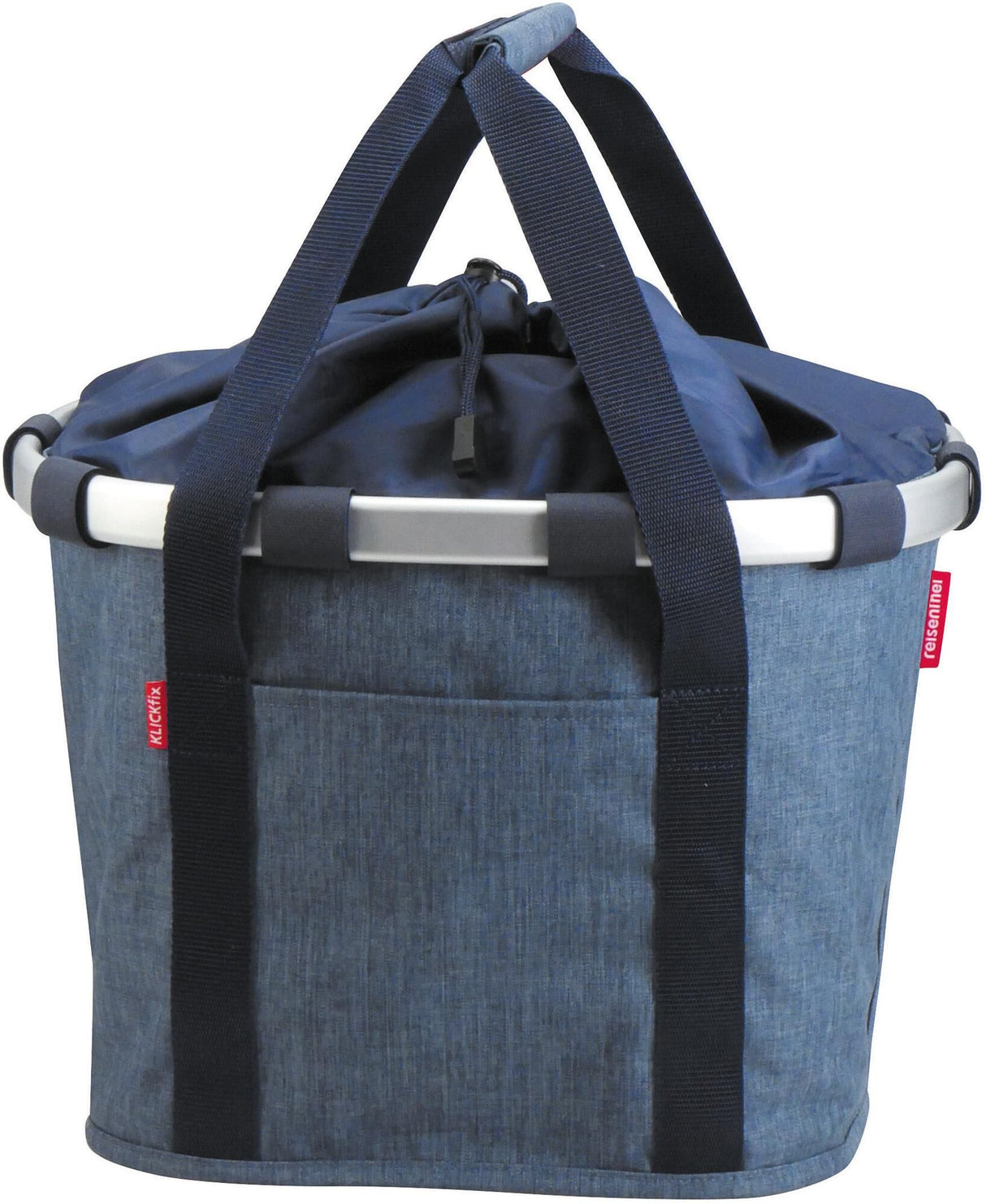 Rixen kaul shopper bag bikebasket shop.bag rk bikebasket twist blue