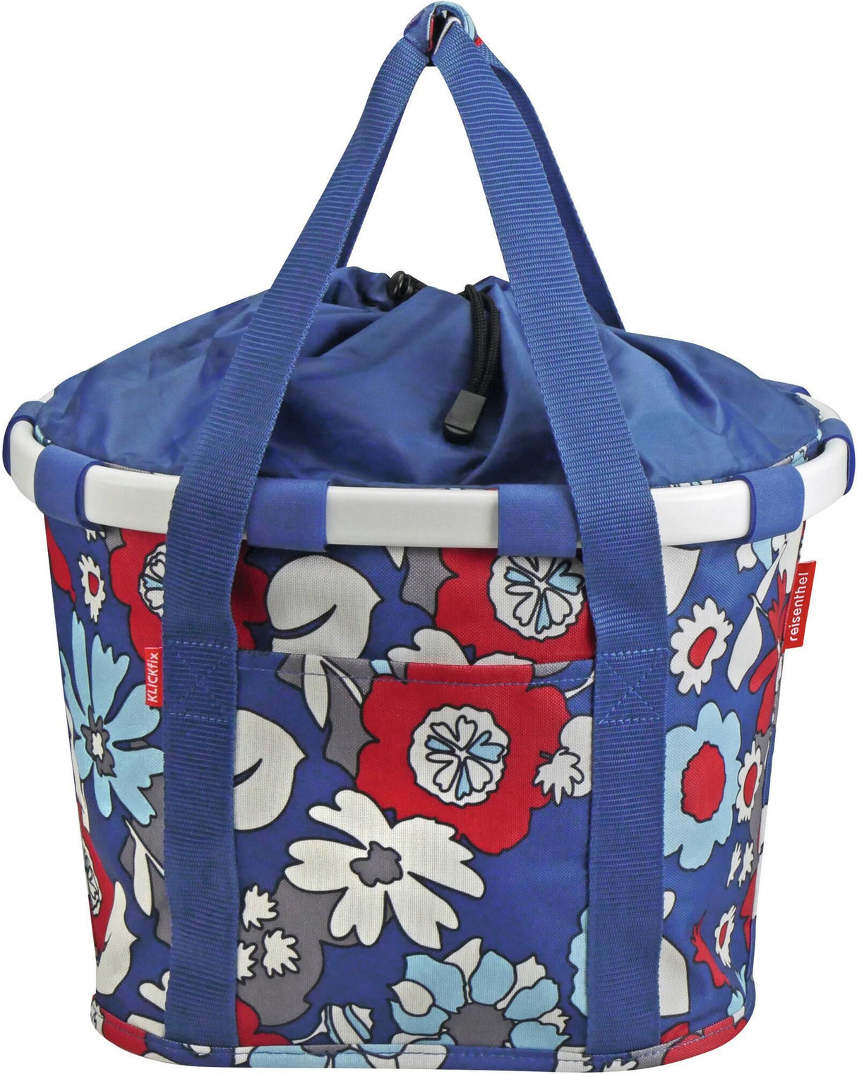 Rixen kaul shopper bag bikebasket fr.basket rk bikebasket florist indigo