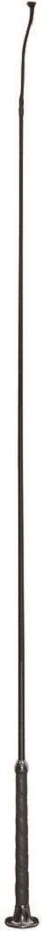 Dressuurzweep fiber 110cm zwart