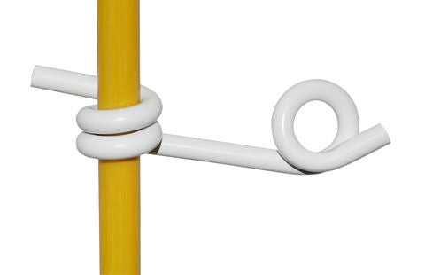 Aislador de ojo Ako para poste redondo de fibra de vidrio 12mm 50 piezas