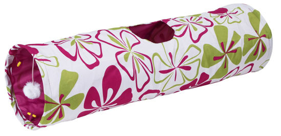 Ritseltunnel van nylon flower %c3%b8 25 x 90 cm