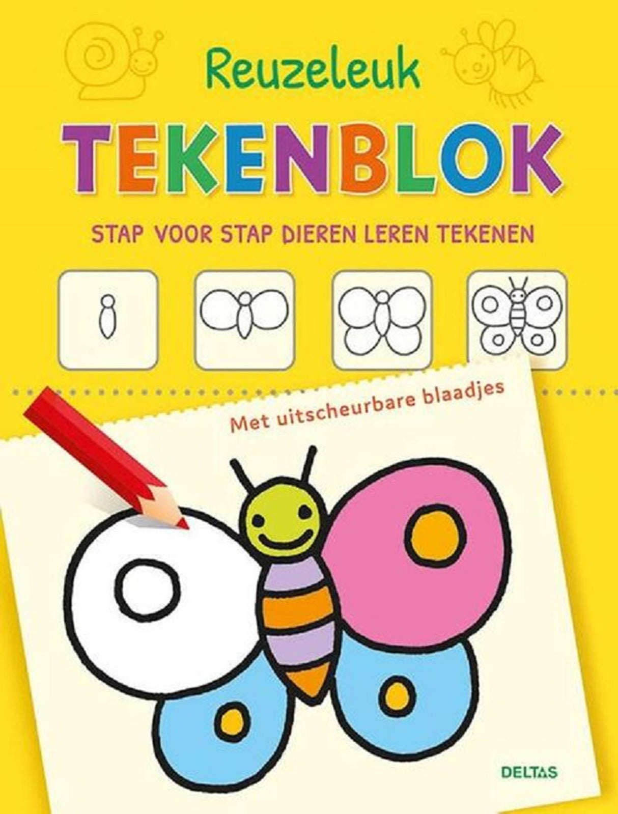 Deltas skvělá podložka na kreslení, naučte se kreslit zvířata krok za krokem