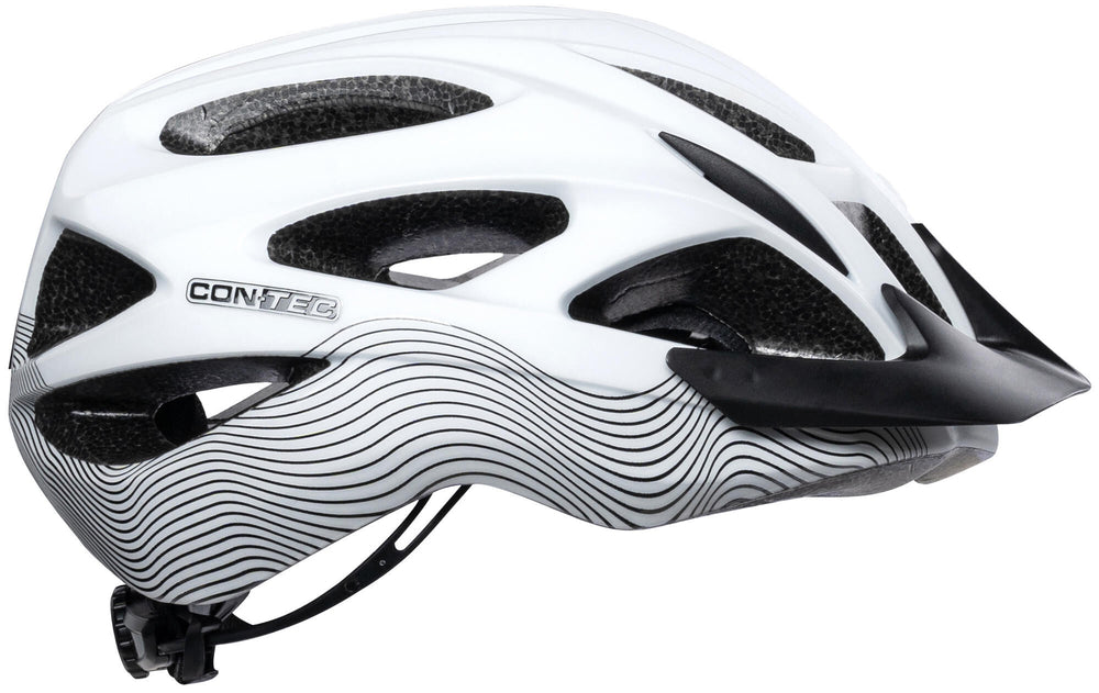 Contec helm laska ct helmets laska gr. s m matt white black