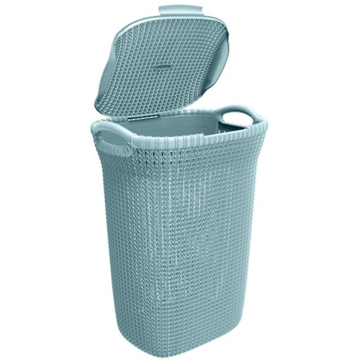 Curver knit wasbox 57 liter misty blue