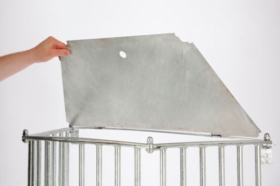 Abi hooiruif slowfeed plus voederbesparende ruif verzinkt