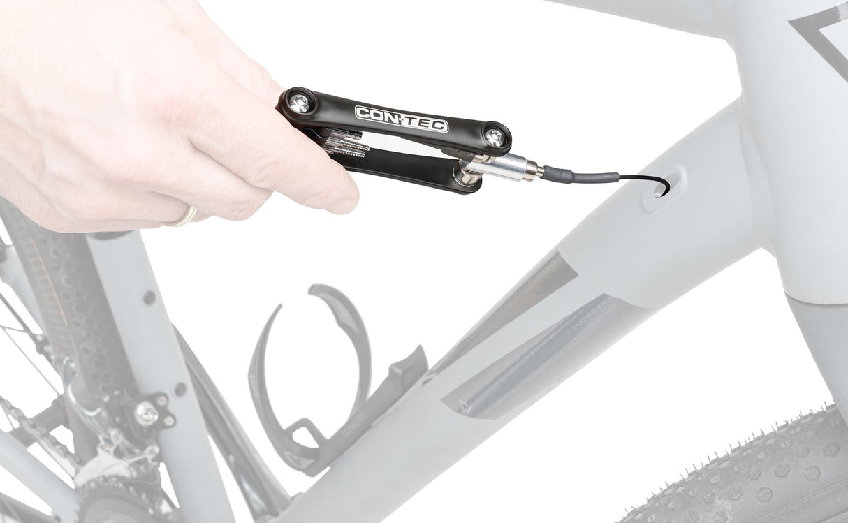 Contec cable management tool tfm-cable guy ct instal. tool tfm-cable guy black silver