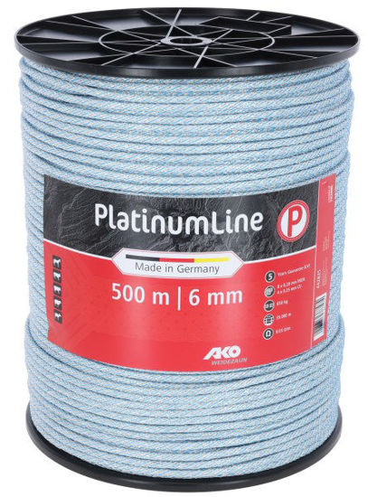 Ako platinumline gjerdesnor 6mm 500m hvit blå