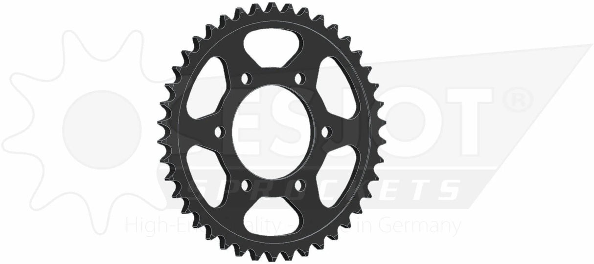 Esjot chain wheel 530 46z steel black