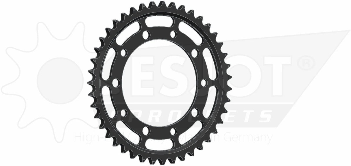Esjot chain wheel 530 44z steel black