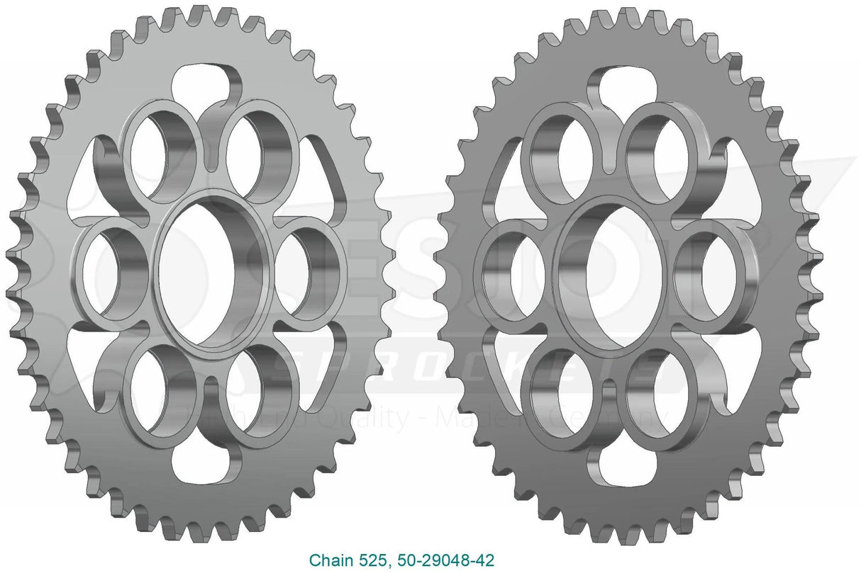 Esjot Kettenrad 525 39z Stahl silber