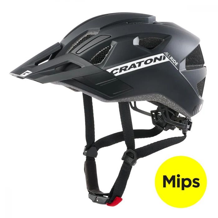 Каска Cratoni allride mips black matt uni