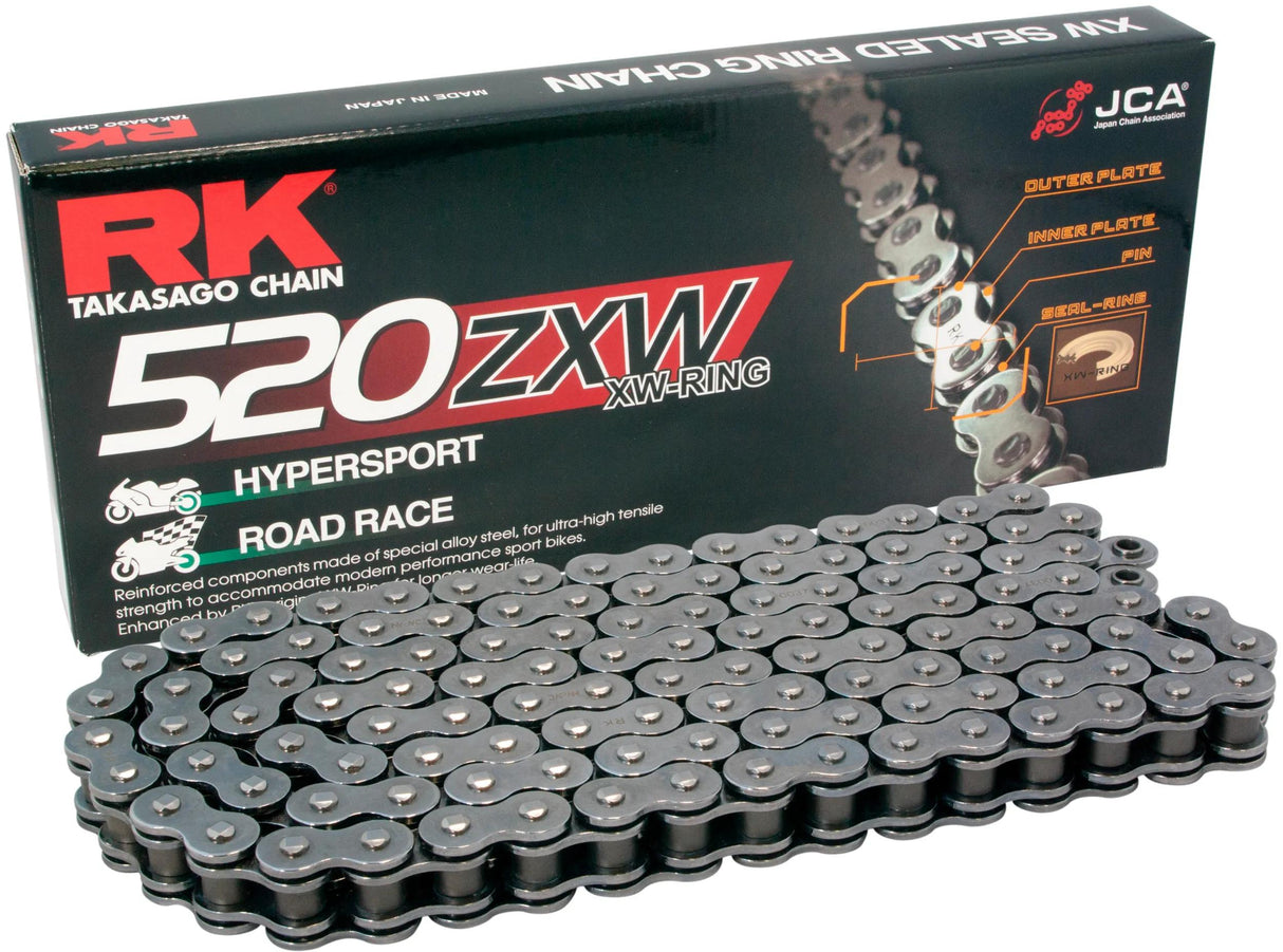 Rk chain 520 zxw 100 n grey open