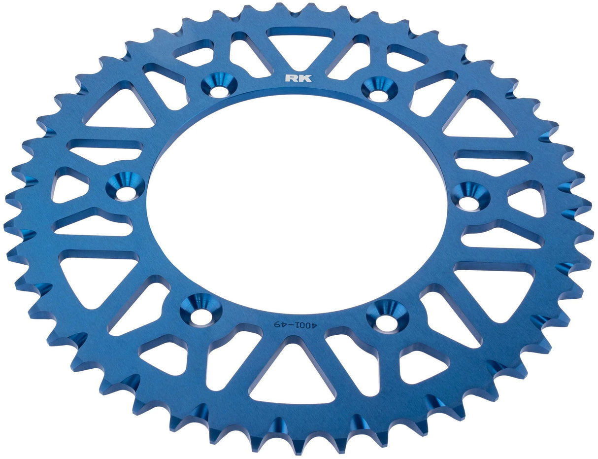 Rk chain wheel a4001 50 teeth ano. self clean.