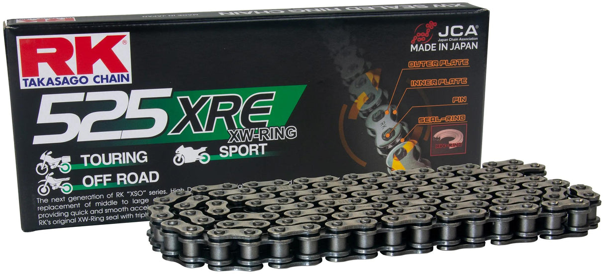 Cadenas rk 525 xre 116 n gris abierto
