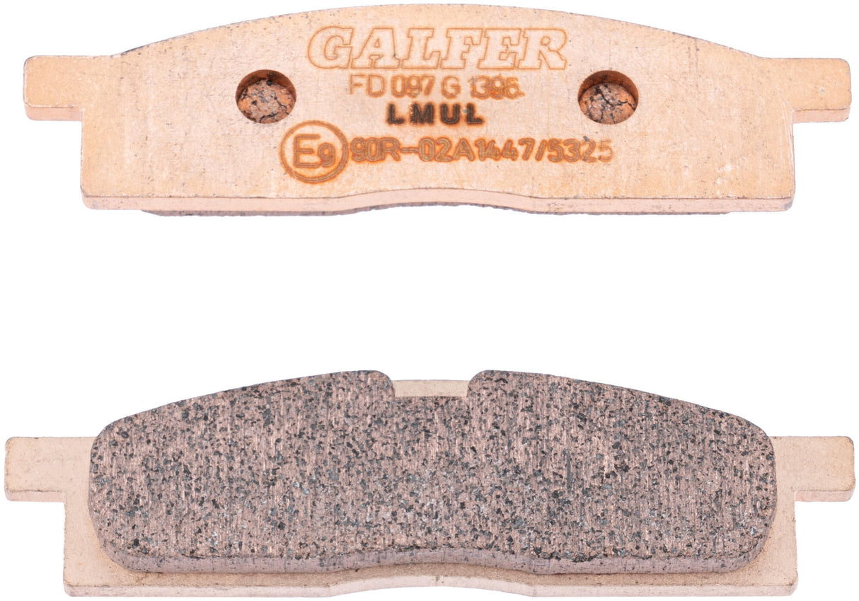 Galfer remblokken fd097 brake pad fd097 g1396 sintered metal