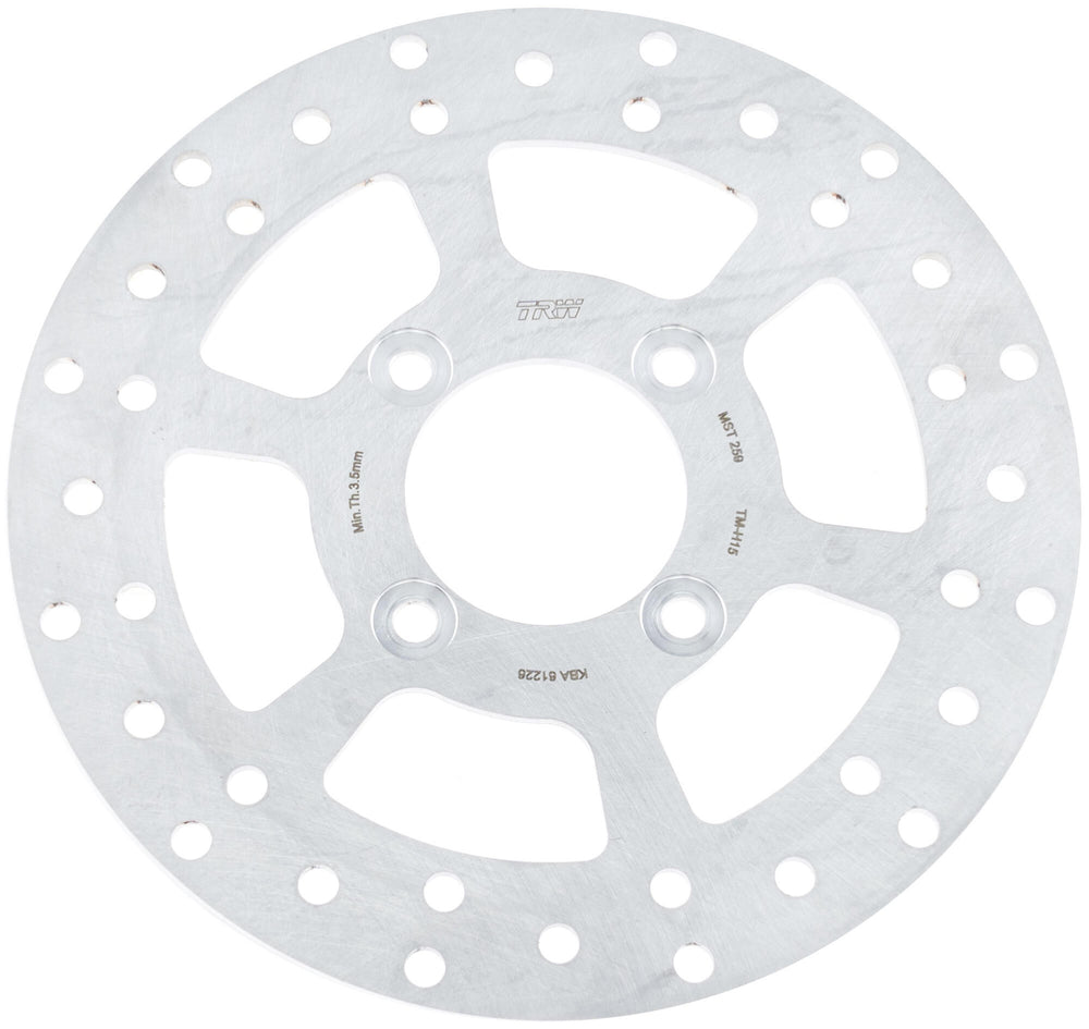 Trw -lucas brake disc mst259 rotor mst259 rigid