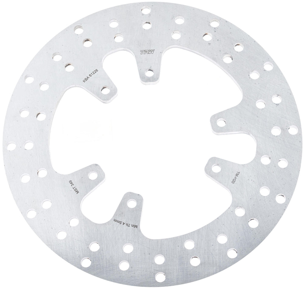 Trw -lucas brake disc mst349 rotor mst349 rigid