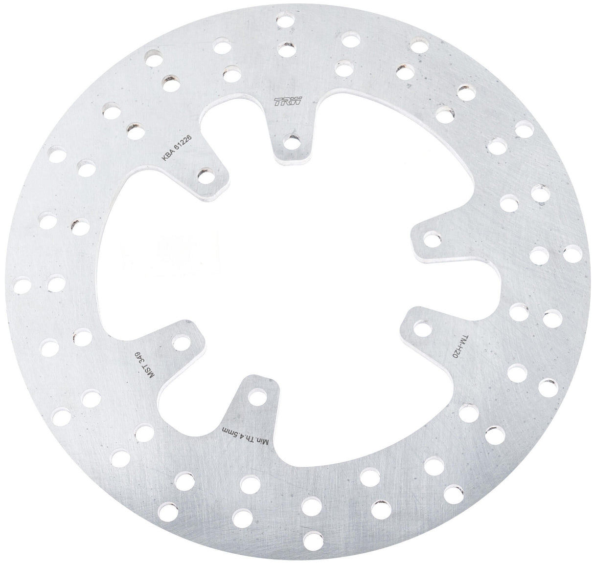 Trw -lucas brake disc mst349 rotor mst349 rigid