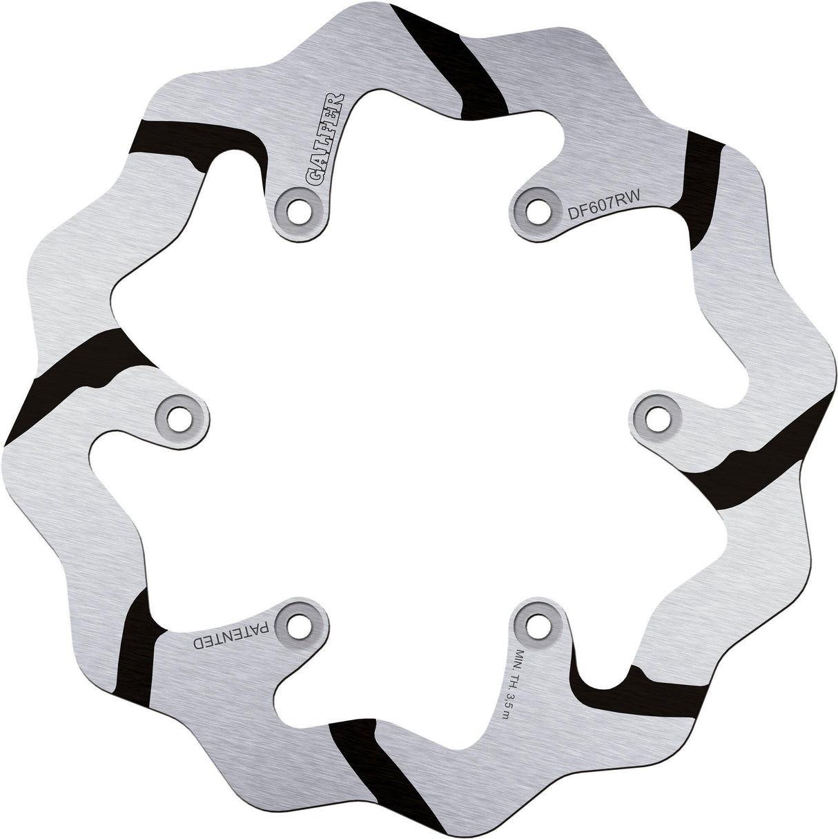 Galfer wave brake disc df607 rotor df607 rw offroad rigid gr.