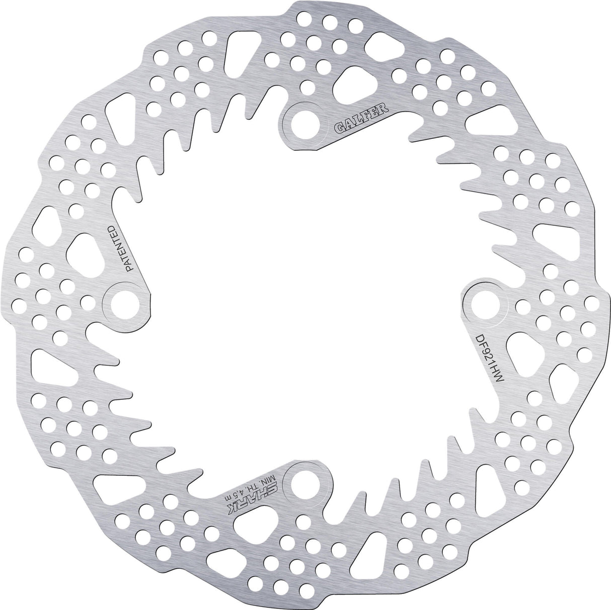 Galfer wave brake disc df921 wave rotor df921 hw offroad rigid shark