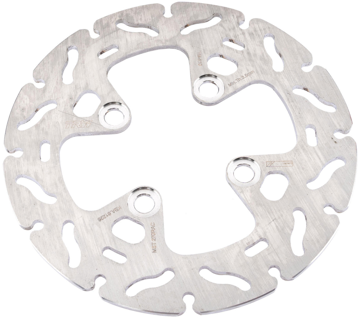 Trw brake disc mst270rac . rotor mst270rac rigid