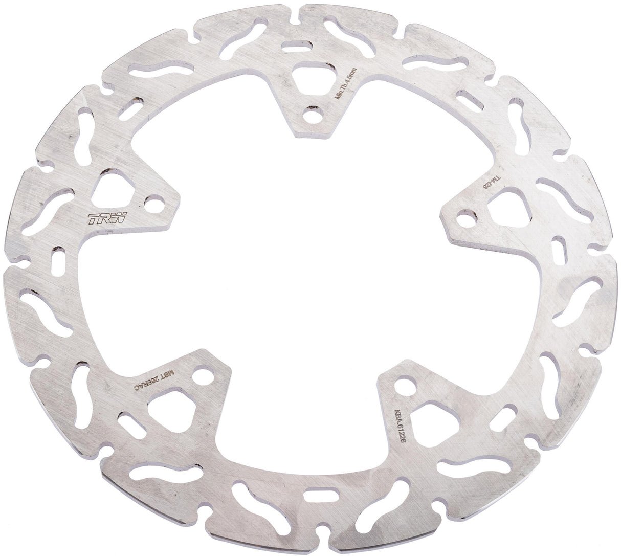 Trw brake disc mst268rac . rotor mst268rac rigid