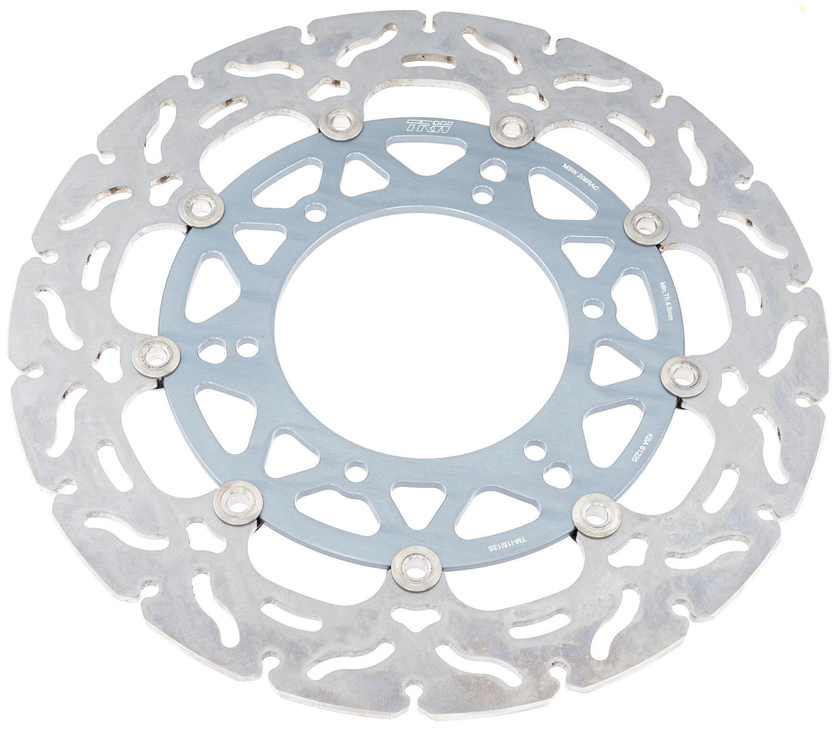 Trw brake disc msw208rac from rotor msw208rac floating