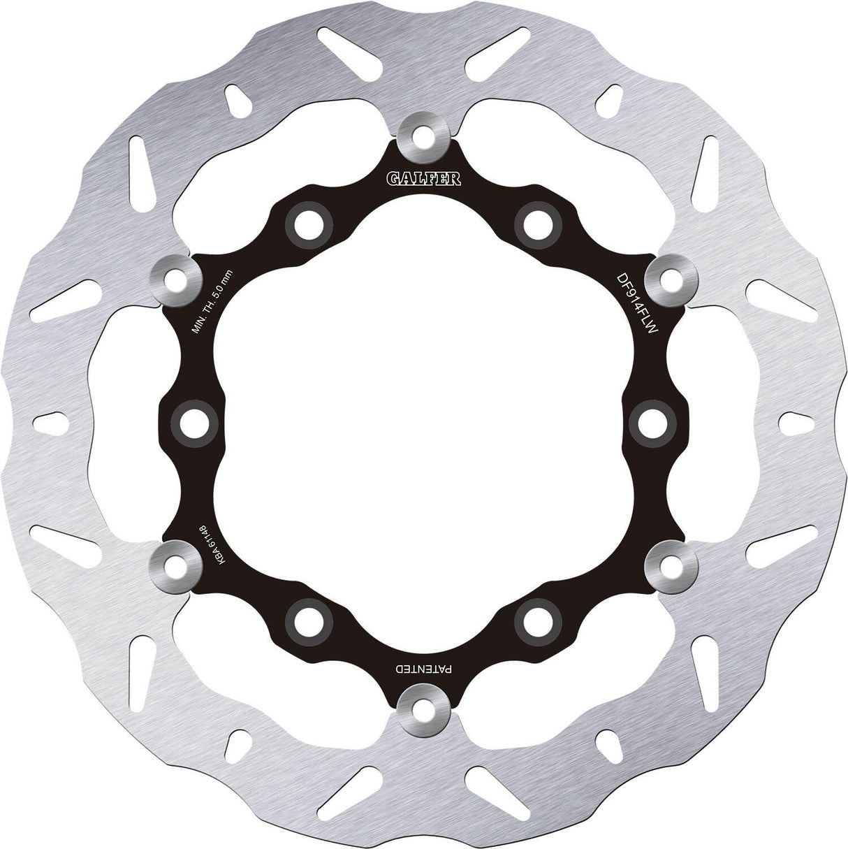 Galfer wave remschijf df914 rotor brake rotors swimming