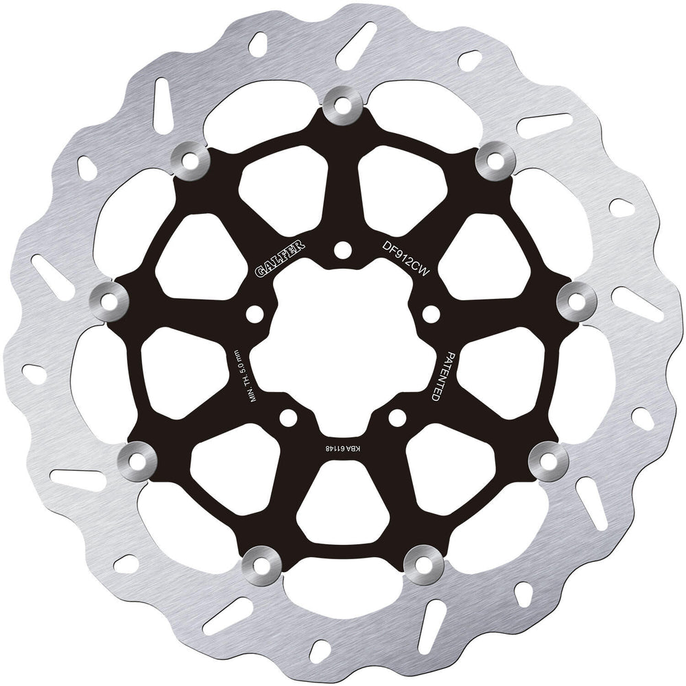 Galfer wave remschijf df912 rotor brake rotors floating r90r