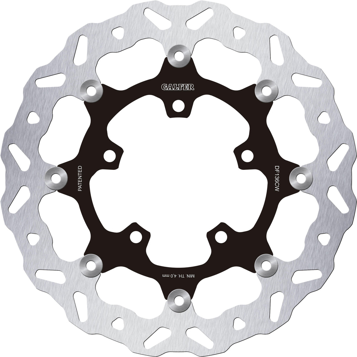 Galfer golf remschijf df136 rotor brake rotors floating r90r