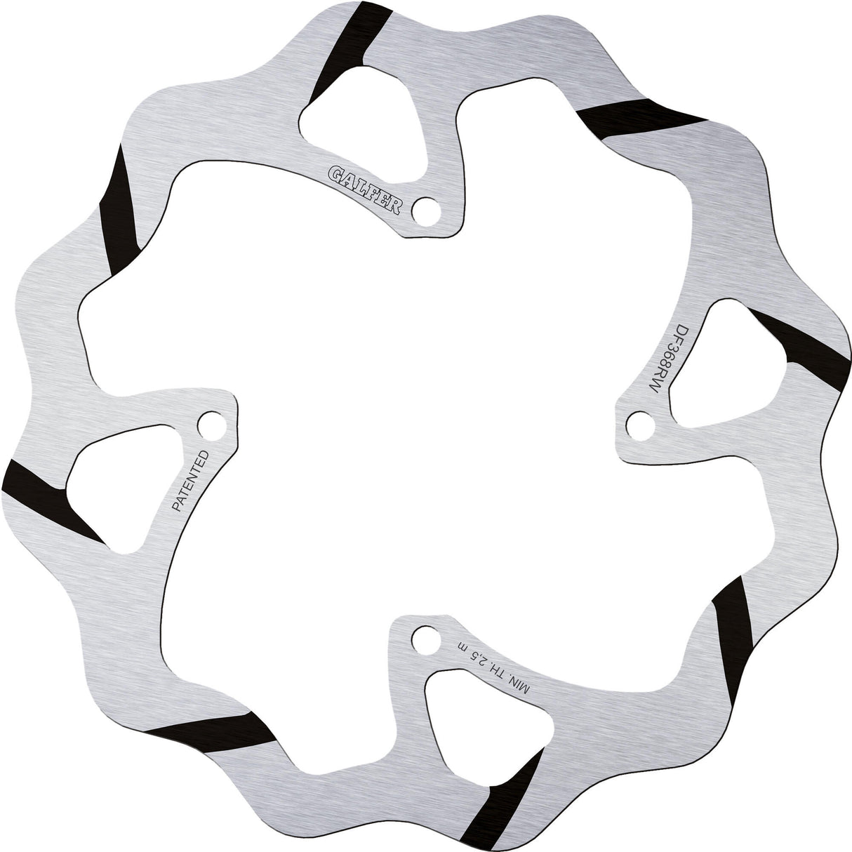 Galfer golf remschijf df368 wave rotor df368 rw offroad rigid gr.