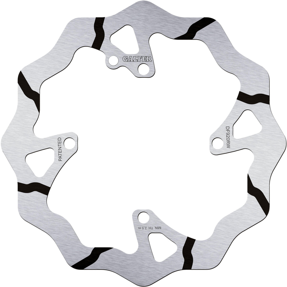Galfer golf remschijf df920 wave rotor df920 rw offroad rigid gr.